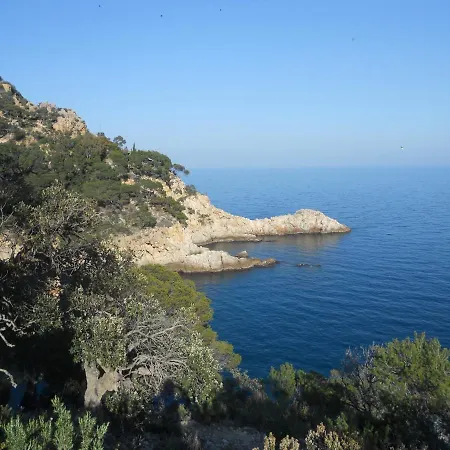 Vieille Ville Tossa Vue Sur Mer Tossa de Mar